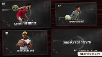 Sport Cards Opener Openers template preview