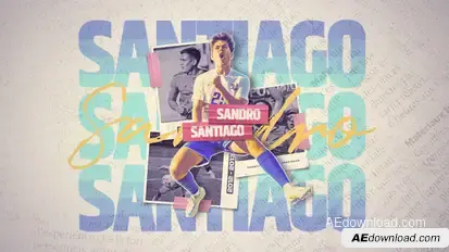 Sport Collage Intro Openers template preview