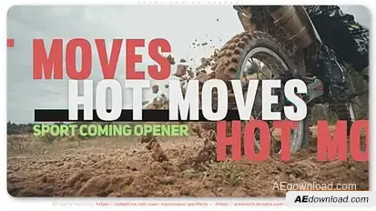 Sport Coming Opener Openers template preview