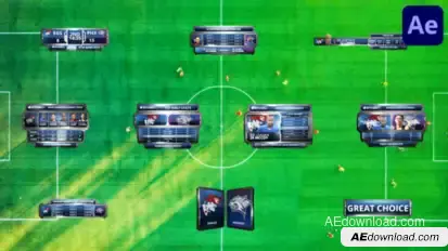Sport Elements And Lower Thirds | After Effects Elements template preview