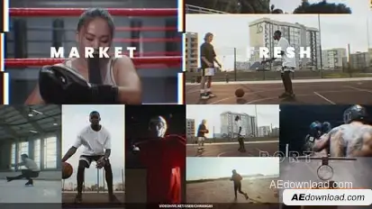 Sport Event Promo Openers template preview