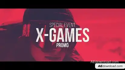 Sport Event // X-Games Openers template preview