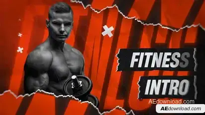 Sport Fitness Intro Openers template preview