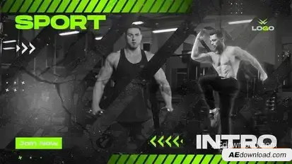 Sport Fitness Opener Openers template preview