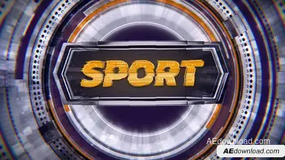 Sport Intro broadcast-packages template preview
