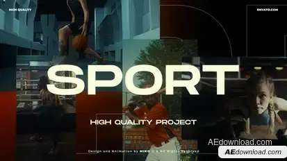 Sport Intro Promo Openers template preview
