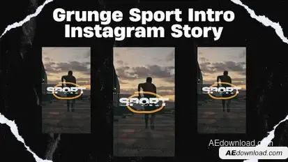 Sport Intro Stories/Reels Openers template preview