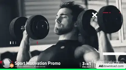 Sport Motivation Promo Openers template preview