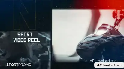 Sport Opener Video Displays template preview