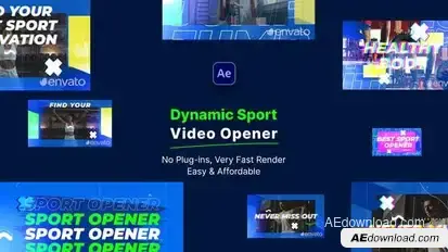 Sport Opener Openers template preview