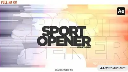 SPORT OPENER Openers template preview
