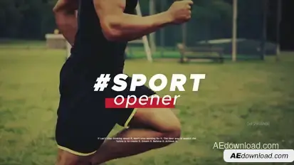 Sport Opener Openers template preview