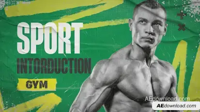 Sport Player Intro Openers template preview
