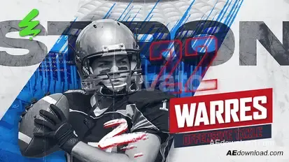 Sport Player Introduction broadcast-packages template preview