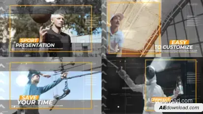 Sport Presentation for After Effects Product Promo template preview