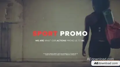 Sport Promo Openers template preview
