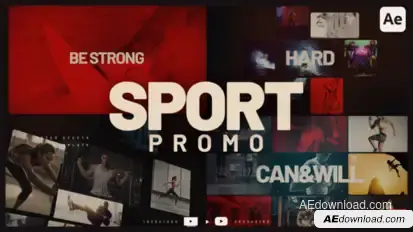 Sport Promo broadcast-packages template preview