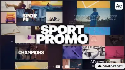 Sport Promo broadcast-packages template preview