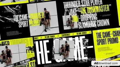 Sport Promo After Effect Template Openers template preview