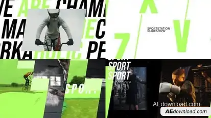 Sport Promo Slideshow Openers template preview