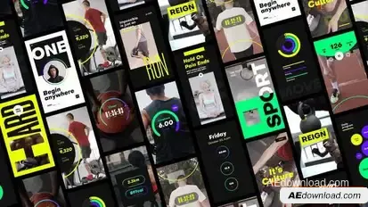 Sport Promo Stories Pack Openers template preview