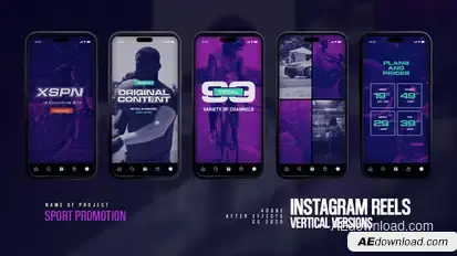 Sport Promotion Reels Product Promo template preview