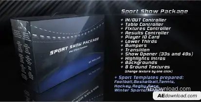 Sport Show Package Openers template preview