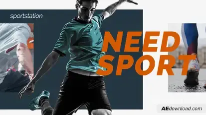 Sport Slideshow broadcast-packages template preview