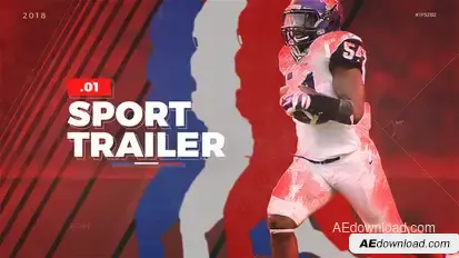 Sport Trailer Video Displays template preview