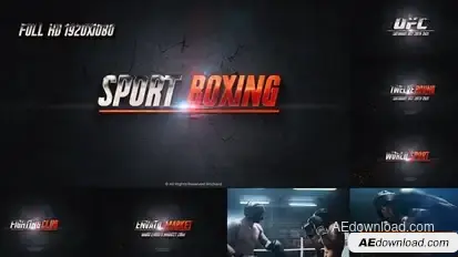 Sport Trailer / Boxing / Fight Night / MMA/ Openers template preview