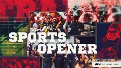 Sports Football Opener Openers template preview