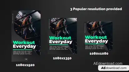 Sports Instagram Stories Openers template preview