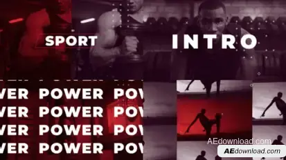 Sports Intro for After Effects Product Promo template preview