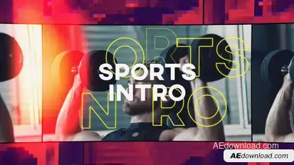 Intro for Sport Openers template preview