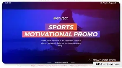 Sports Motivational Promo Openers template preview