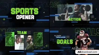 Sports Opener Openers template preview
