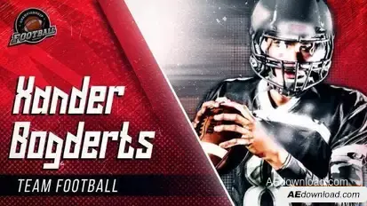Sports Player Introduction Openers template preview