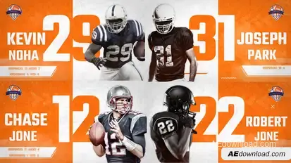 Sports Player Introduction broadcast-packages template preview