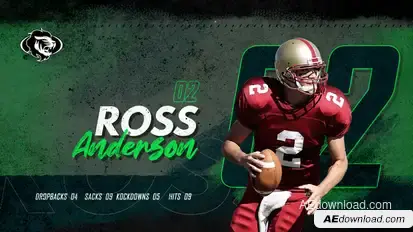 Sports Team Intro broadcast-packages template preview