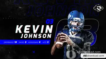 Sports Team Introduction broadcast-packages template preview