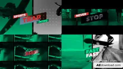 Sports Trap for After Effects Product Promo template preview