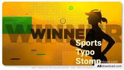Sports Typo Stomp Openers template preview