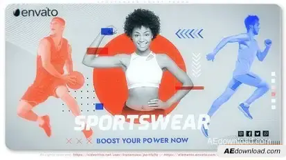 Sportswear Smart Promo Openers template preview