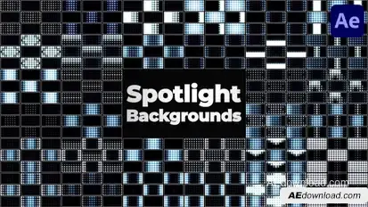 Spotlight Backgrounds for After Effects Elements template preview