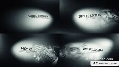 Spotlight Cinematic Title Openers template preview
