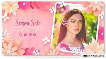 Spring Clothing Collection Openers template preview