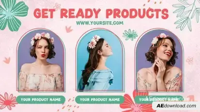 Spring Sale Slides Promo Openers template preview