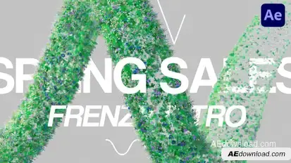 Spring Sales Frenzy Intro Openers template preview