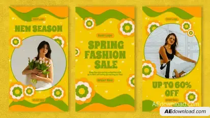 Spring Sales | Instagram Product Promo template preview