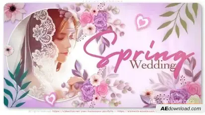 Spring Wedding Openers template preview